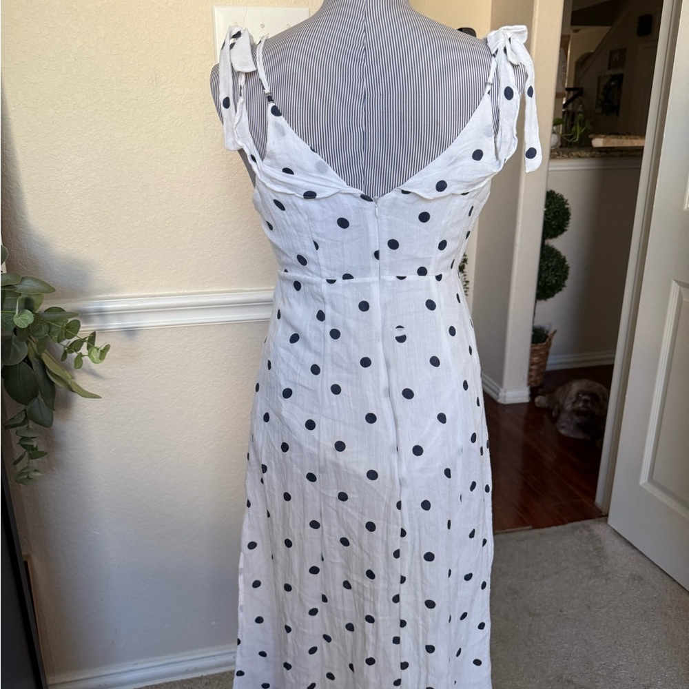 Polka Dot Button-Up Shirt ESSUE MEDIUM - Picture 13 of 16